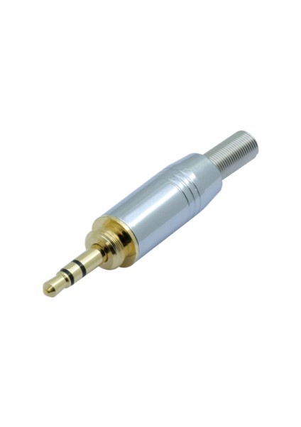 3.5 mm Trs Stereo Erkek Kaliteli Vidalı Jack