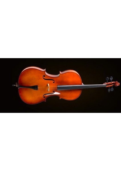 Valencıa CE400G14 Cello Kılıflı+Yay+Reçine, 1/4 Scale, German Sistem