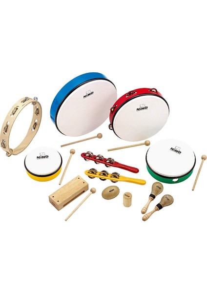 Nino NINOSET012 Percussion Set (12LI Set)