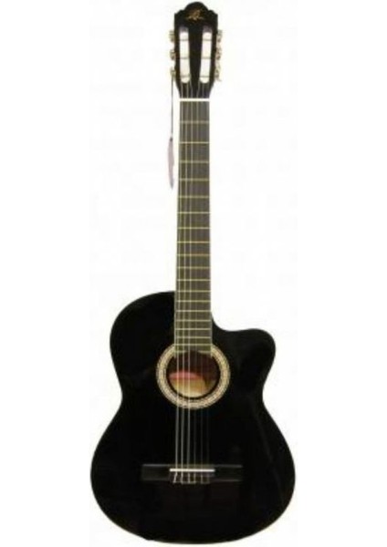 Barcelona Lc 3900 Ceq Bk Elektro Klasik Gitar