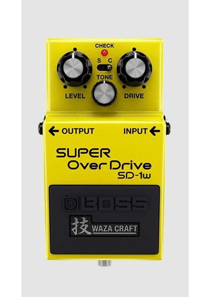 Boss SD-1W Waza Craft Super Overdrive