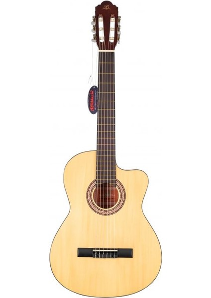 Barcelona Lc 3900 Cnl Cutaway Natural Klasik Gitar