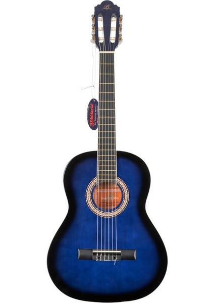 Barcelona Lc 3600 Bb / 3/4 Junior Blue Black Sunburst Klasik Gitar