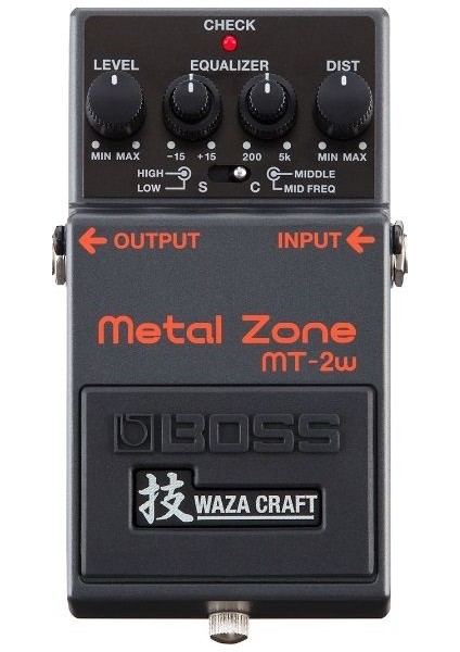 Boss MT-2W Waza Metal Zone Distortion Pedalı