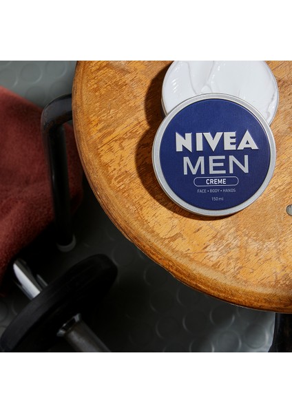 NIVEA Men Creme Erkek Bakım Kremi 75ml,El, Yüz ve Vücut Nemlendirici Krem, Hızlı Emilir, Yapışkan His Bırakmaz