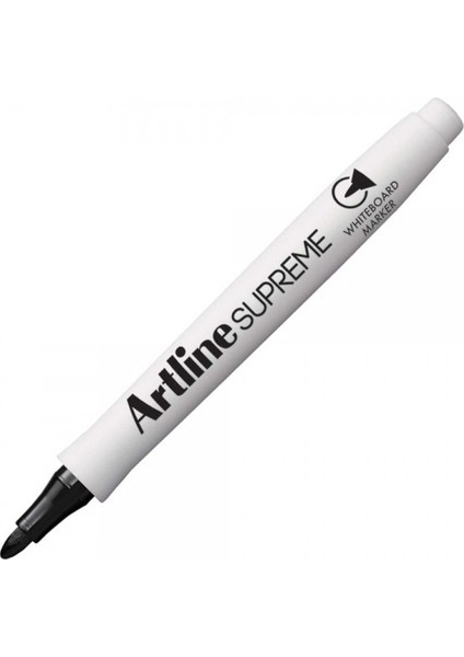 : Supreme Beyaz Tahta Markör Kalem : 1,5 mm : Siyah