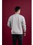 Oversize Baskılı Pamuklu Erkek Sweatshirt 4
