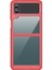 Samsung Galaxy Z Flip 4 Şeffaf Akrilik Şeker Renk Koruma Cep Telefonu Kılıfları(Yurt Dışından) 1