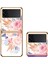 Samsung Galaxy Z Flip 3 Çiçek Grubu Deseni Havalı Cam Cep Telefonu Kılıfları(Yurt Dışından) 1