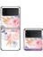 Samsung Galaxy Z Flip 3 Çiçek Grubu Deseni Havalı Cam Cep Telefonu Kılıfları(Yurt Dışından) 1