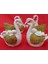 Hediyelik → Karışık → Melek Figürler-Qqc 4lü Bebek ve Kuğu>>6.5x3.5x7 Cm.– Dekoratif Obje 1
