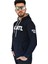 Erkek Lacivert Kapüşonlu Sweatshirt Acmtl BGL-ST02360 3