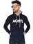 Erkek Lacivert Kapüşonlu Sweatshirt Acmtl BGL-ST02360 1