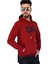 Erkek Bordo Kapüşonlu Sweatshirt Cal BGL-ST02361 2