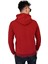 Erkek Bordo Kapüşonlu Sweatshirt Cal BGL-ST02361 4