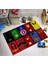 Nesa_Decor Süper Kahramanlar Oyun Halısı & Çocuk Odası Halısı 4