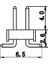 2x5 Pin 6.6mm Uzunluk 2mm Smd Erkek Header Altın Kaplama - 10 Adet 5