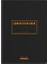 Composition Book A5 Çizgili Defter Black 119219C 1