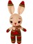 Yılbaşı Miniş Tavşan Uyku Arkadaşı Amigurumi Organik Oyuncak 1