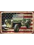 Madein Usa Jeep Retro Ahşap Poster 1