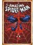 Spiderman Süper Kahramanlar Retro Ahşap Poster 1