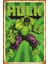 Hulk Süper Kahramanlar Retro Ahşap Poster 1