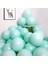 15 Adet Makaron Soft Mint Yeşili Renk Balon-Pastel-Soft Balon-Dogum Günü Parti Balonları 1