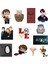 Harry Potter Temalı Laptop/pc/tablet/telefon Sticker Set 12'li 1