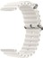 Apple Watch 4 5 38MM Kordon Yeni Dizayn Silikon HS05 Bej 1