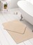 Peluş Post Paspas Banyo Paspas Takımı 2'li Jel Kaymaz Taban Klozet Takımı Gri Pembe Antrasit Mavi Krem Beyaz Siyah Kahverengi (50x80 - 50x50) 1