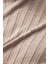 Erkek Balıkçı Yaka Slim Fit Fitilli Triko Kazak 6091288 Bej 4