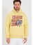 Amazing Crash  Kapüşonlu Kanguru Cepli Baskılı Sweatshirt 1