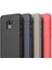 Galaxy A8 Plus 2018 Kılıf Kamera Korumalı Deri Görünümlü Silikon Kapak 2