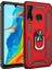 Huawei P30 Lite Kılıf Metal Yüzüklü Tank Zırh Standlı Kılıf 1