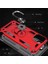 Apple iPhone 11 Pro Kılıf Metal Yüzüklü Tank Zırh Standlı Kılıf 4