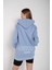 Kadın Mad For Nothing Baskılı Oversize Kapüşonlu Sweatshirt 2