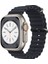 Apple Watch 8 45MM Uyumlu Kordon Ocean Band Silikon Kayış Kordon 2