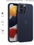 Apple iPhone 13 Pro Max Mat Kılıf, Pürüzsüz Sararmaz Ultra Ince 1