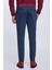 Pamuklu Lacivert Regular Fit Chino Pantolon 4