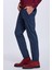 Pamuklu Lacivert Regular Fit Chino Pantolon 5
