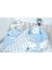 Big Star Serisi Mavi Babynest Set Ponponlu 1