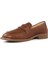 Kahverengi Loafer Deri Ayakkabı Kadın 338 23412-16512 4