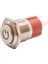 16D-G1-C 16MM Çıkık Yaylı Işıklı Power Metal Buton - Beyaz 1