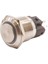 22E-G1Z-E 22MM Çıkık Anahtarlı Işıklı Metal Buton - Beyaz 1