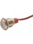 12L-P1 12MM 12-24V Kablolu Metal Sinyal Lambası - Beyaz 1