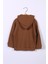 Erkek Çocuk Kahverengi Kapüşonlu Sweatshirt (2-7yaş) 2