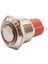 19D-G1Z-E 19MM Çıkık Anahtarlı Işıklı Metal Buton - Beyaz 1
