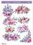 Lineart Çiçek Desenli Sulu Transfer Lnt-31 25X35 1