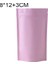 100 Parça Mat Alüminyum Folya Sapedik Stand-Up Tanta, Boyut: 8 x 12 - Pembe (Yurt Dışından) 1
