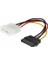 Sata Power Güç Kablosu 4 Pin 1